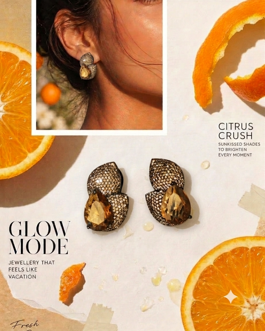 Flower Petal Studs
