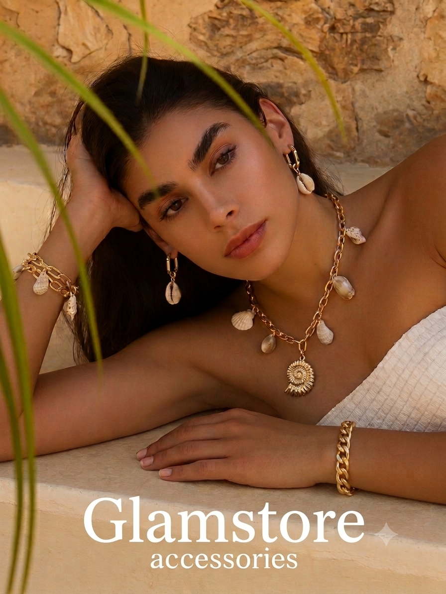 Spiral Shell Charm Neckchain