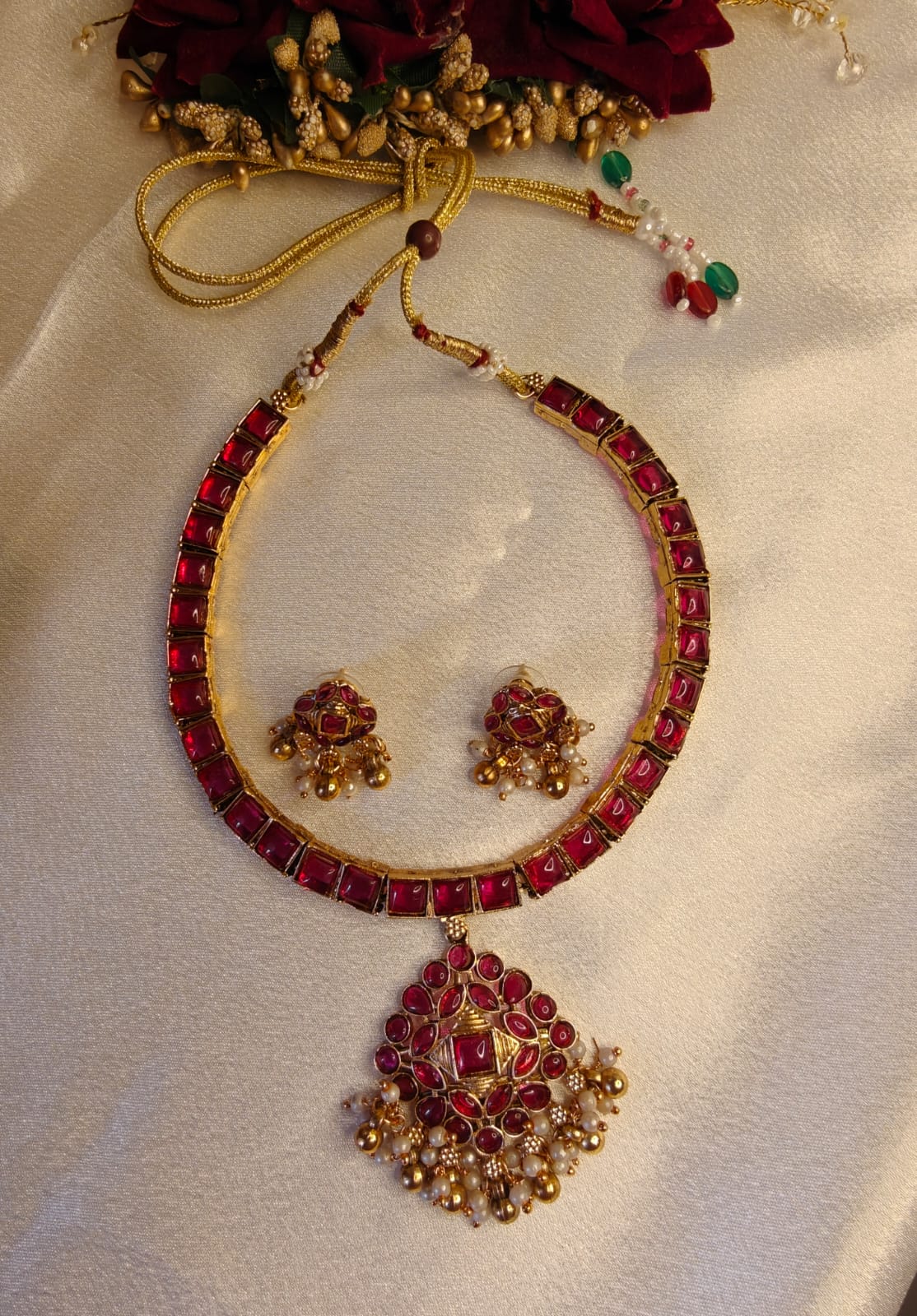Traditional Kemp Choker Necklace Set