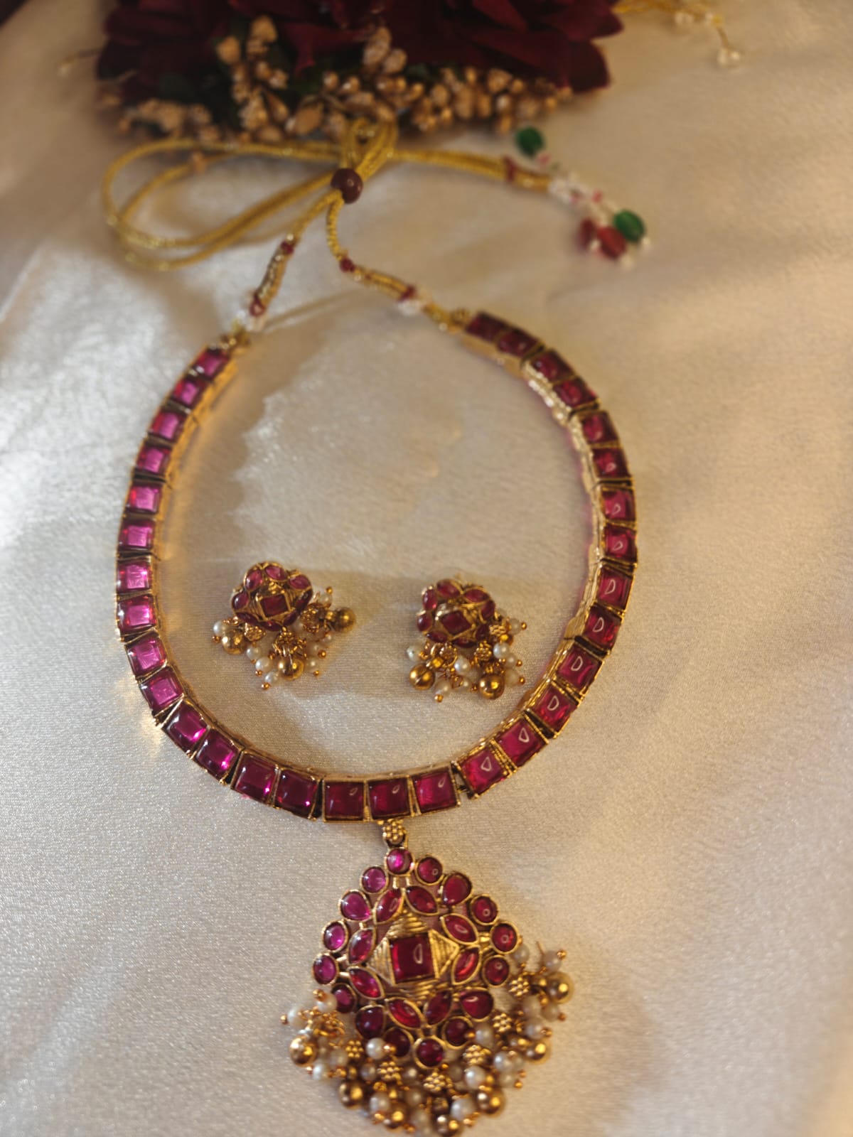 Traditional Kemp Choker Necklace Set