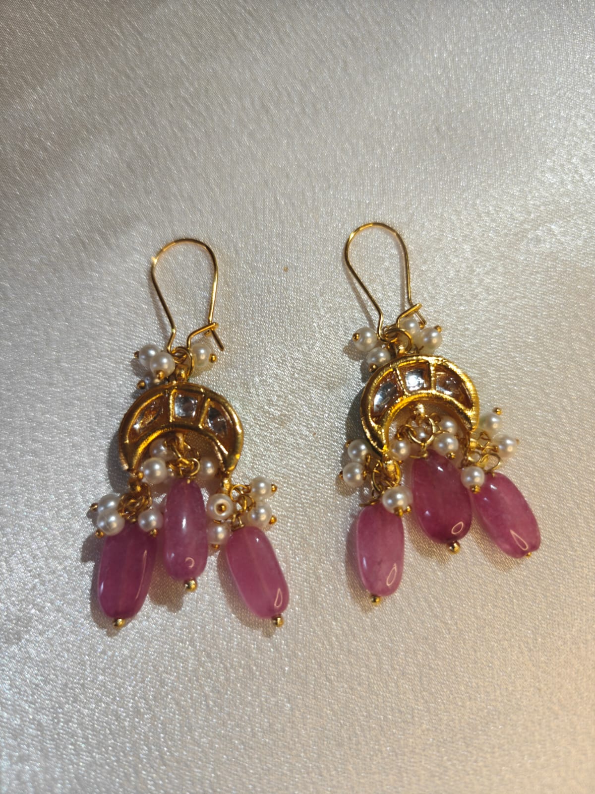 Dangler Kundan Earrings