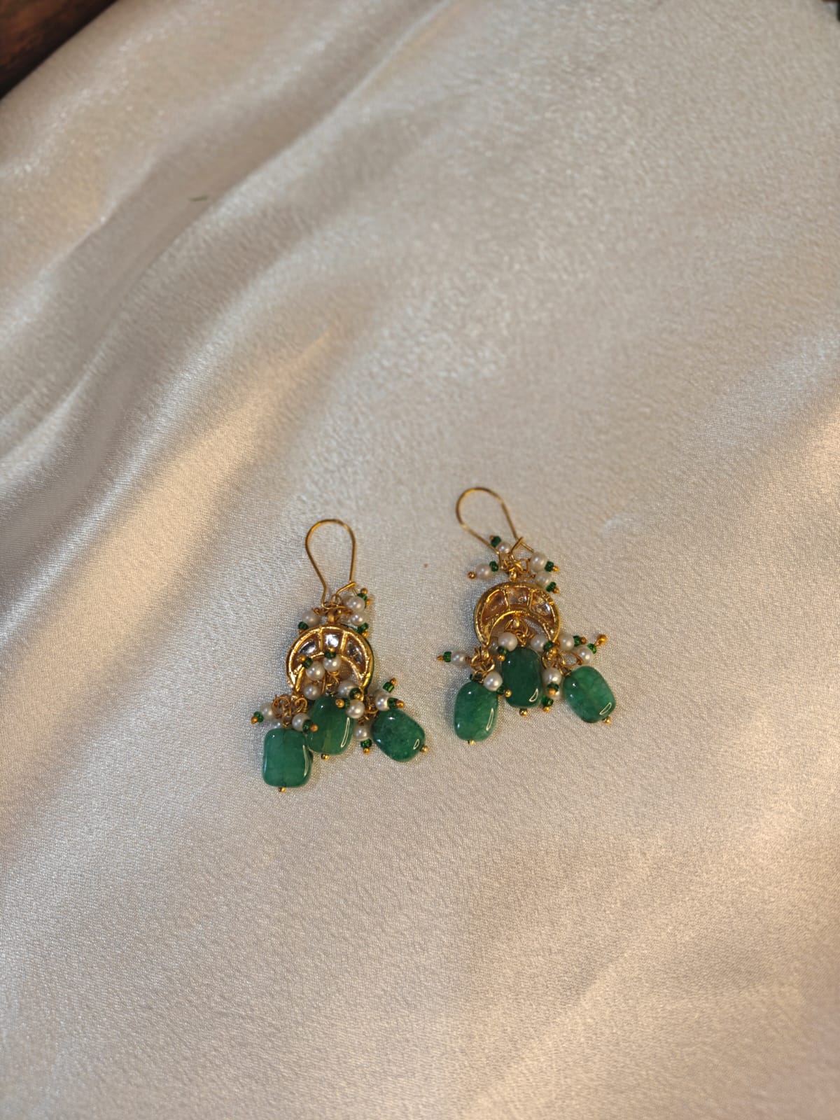 Dangler Kundan Earrings