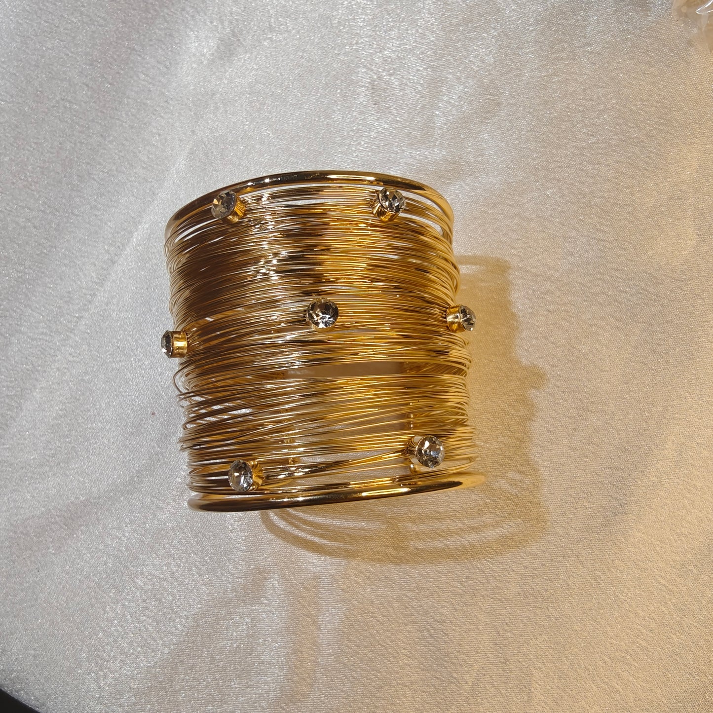 Adjustable Stone Kada bracelet